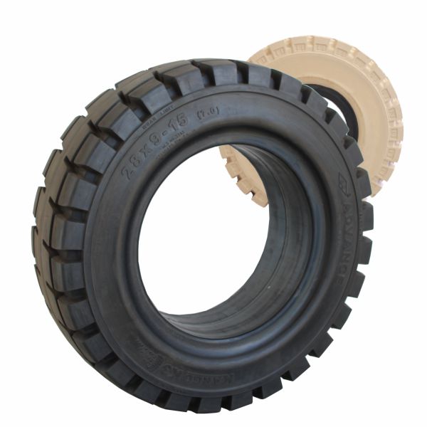 Plnogumová pneumatika pre VZV - SE 28x9-15