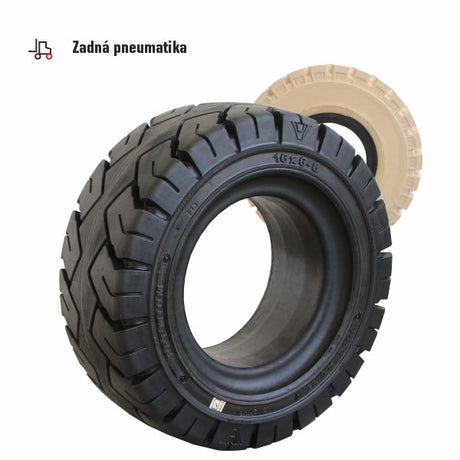 Plnogumová pneumatika pre VZV - SE 16x6-8