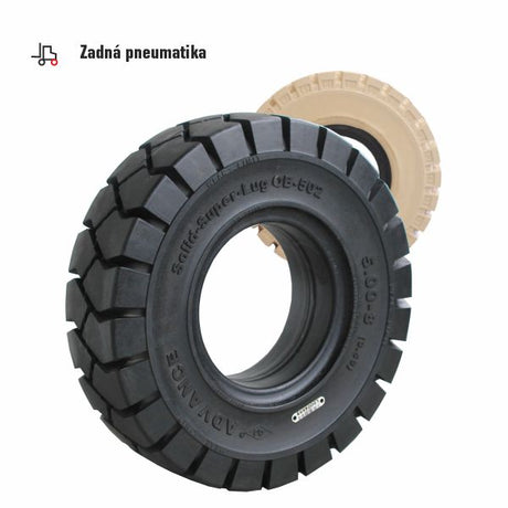 Plnogumová pneumatika pre VZV - SE 6.00-9
